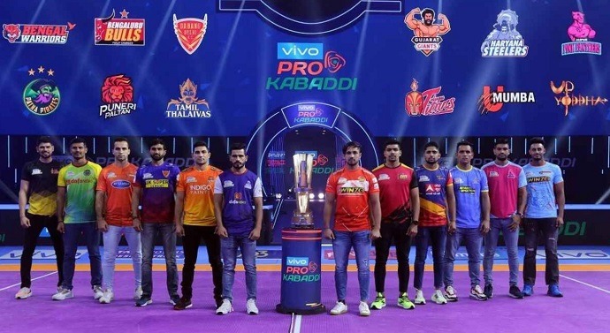 The best kabaddi teams in India are teams of PKL